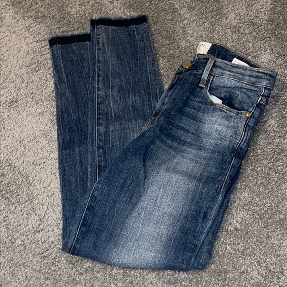 Frame Le High Skinny Jeans View 2